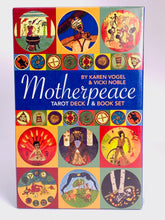 Load image into Gallery viewer, Mini Motherpeace Round Tarot Set
