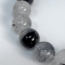 Load image into Gallery viewer, Bracelet - Tourmalinated Quartz (10mm beads)
