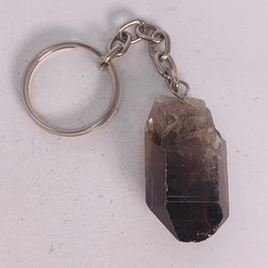 Smoky Quartz Keychain