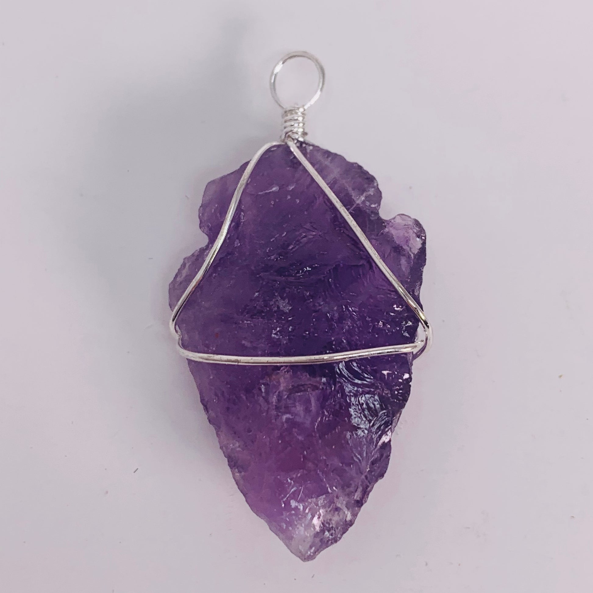 Arrowhead Wire Wrapped Pendant (Options)