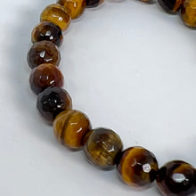 Load image into Gallery viewer, Bracelet (Faceted) - Tiger Eye 8mm
