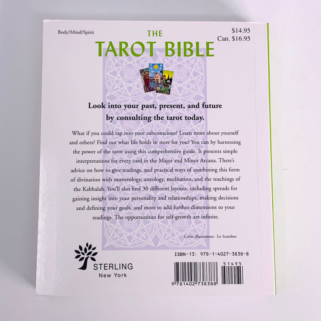 The Tarot Bible by Sarah Bartlett