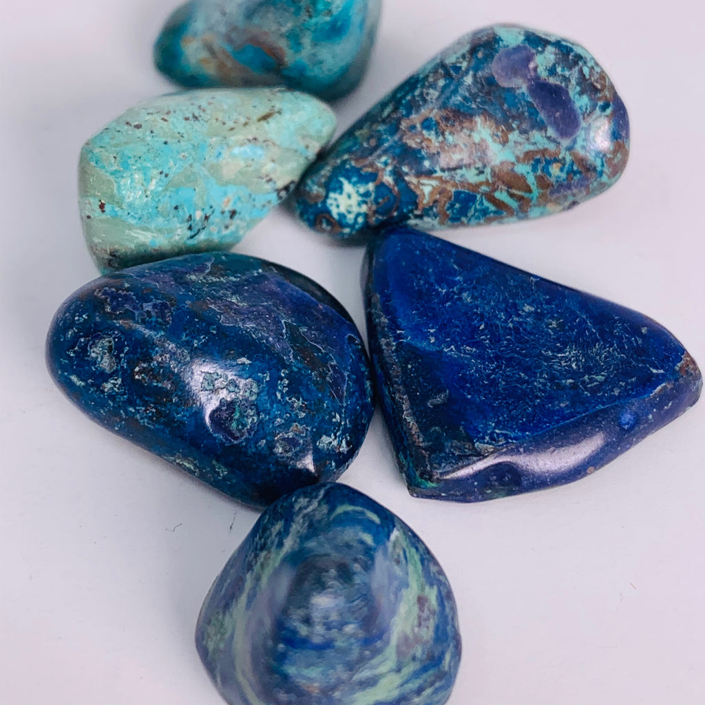 Shattuckite - Tumbled