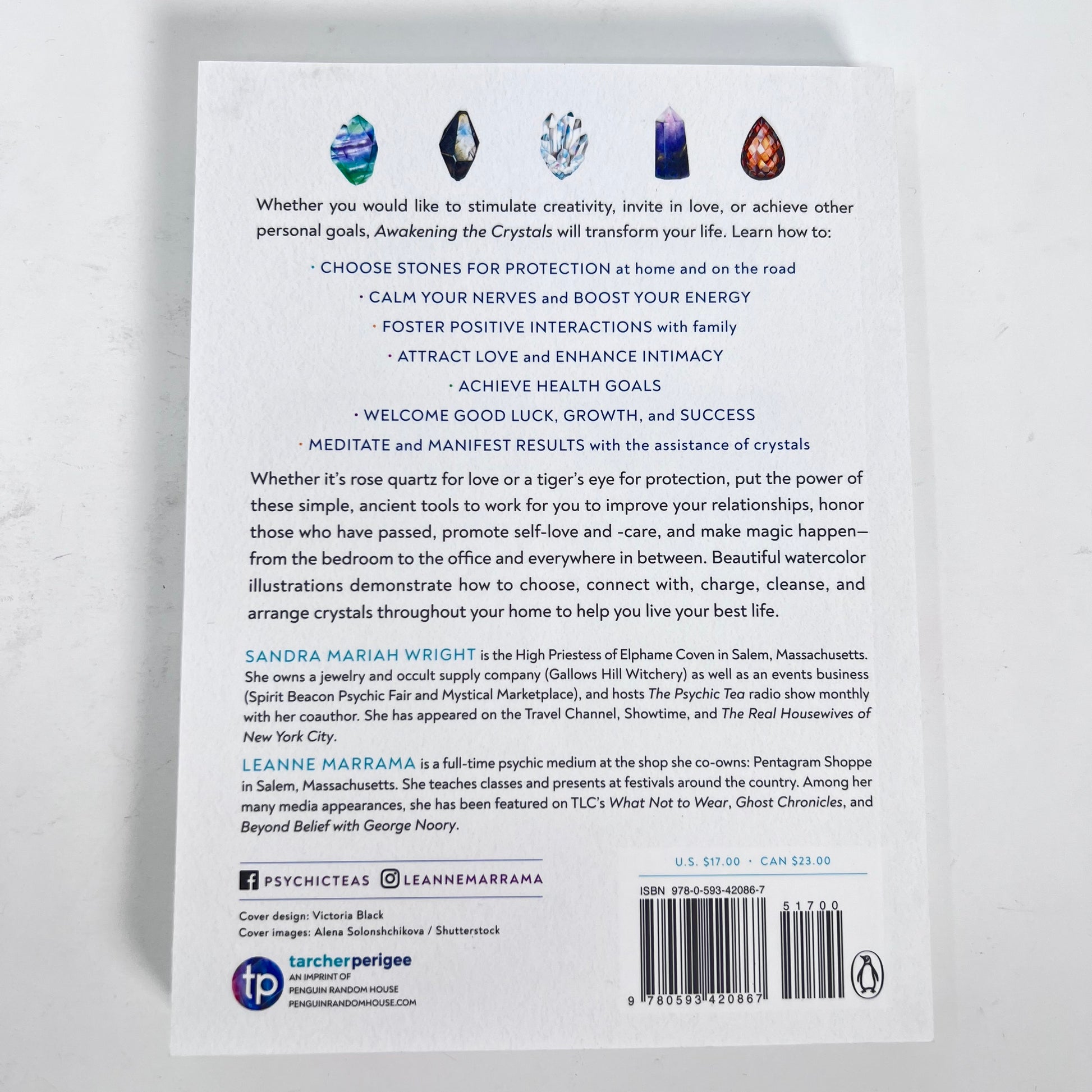 Awakening the Crystals by Sandra Maria Wright & Leanne Marrama