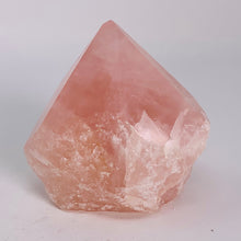 Load image into Gallery viewer, Rose Quartz Rough Base/Polished Point
