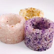 Load image into Gallery viewer, Candle Holder Chip Stone
