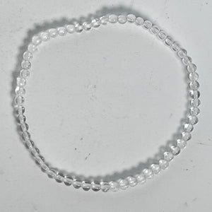 Crystal Bead Bracelet 4mm (Various)