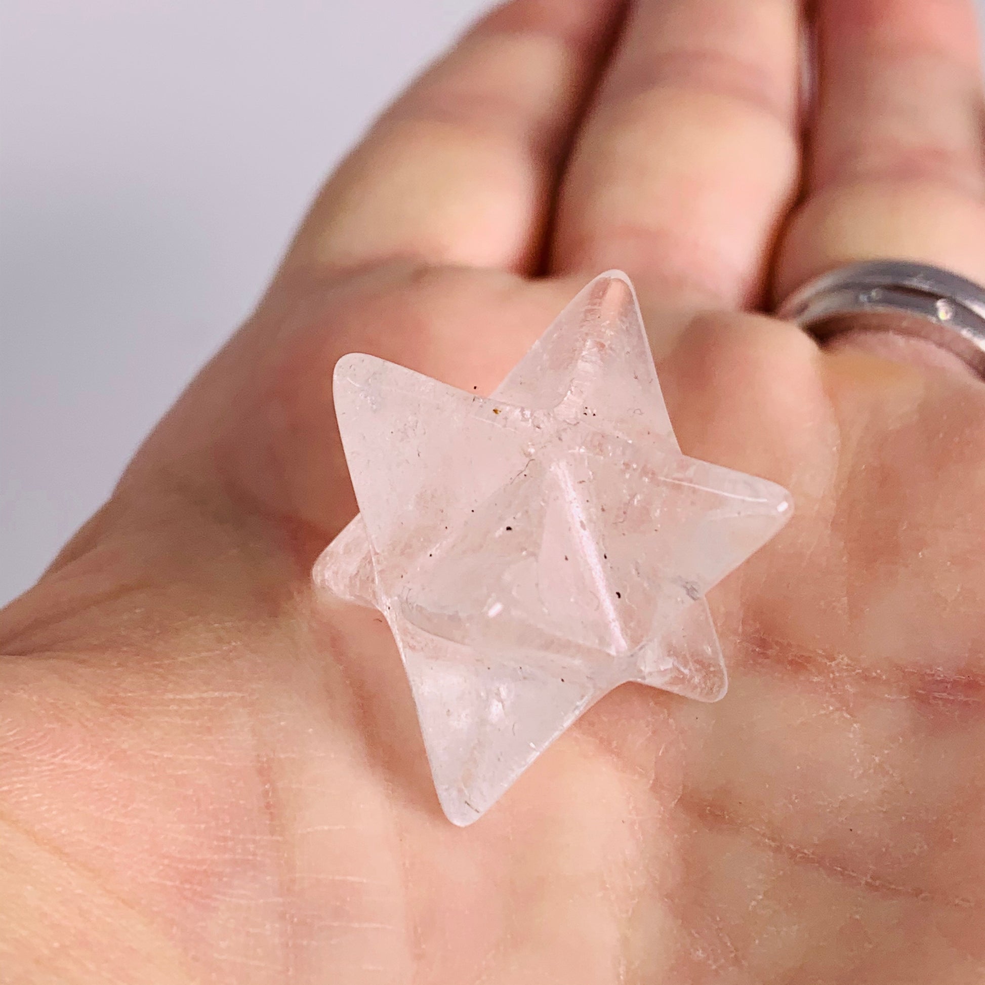 Clear Quartz Merkaba (small)