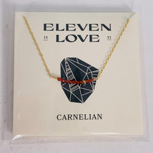 Load image into Gallery viewer, Carnelian Necklace by Eleven Love
