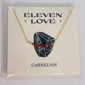 Carnelian Necklace by Eleven Love