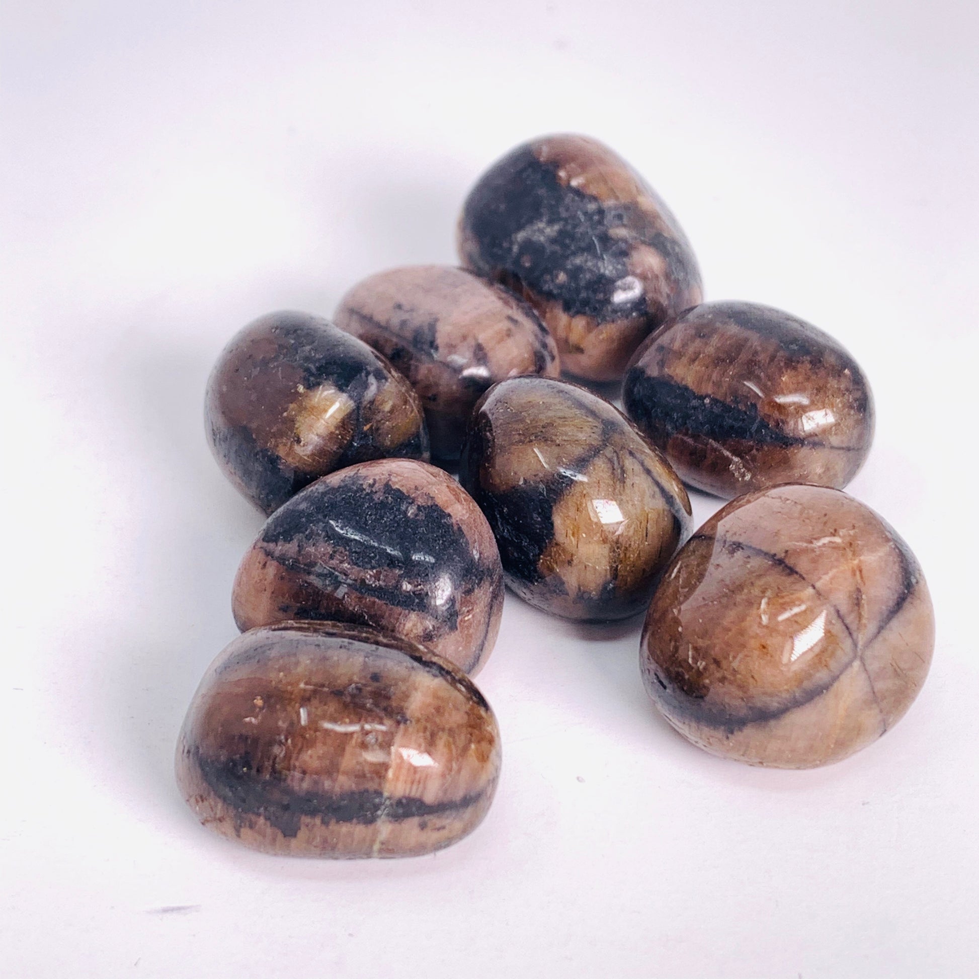 Chiastolite - Tumbled