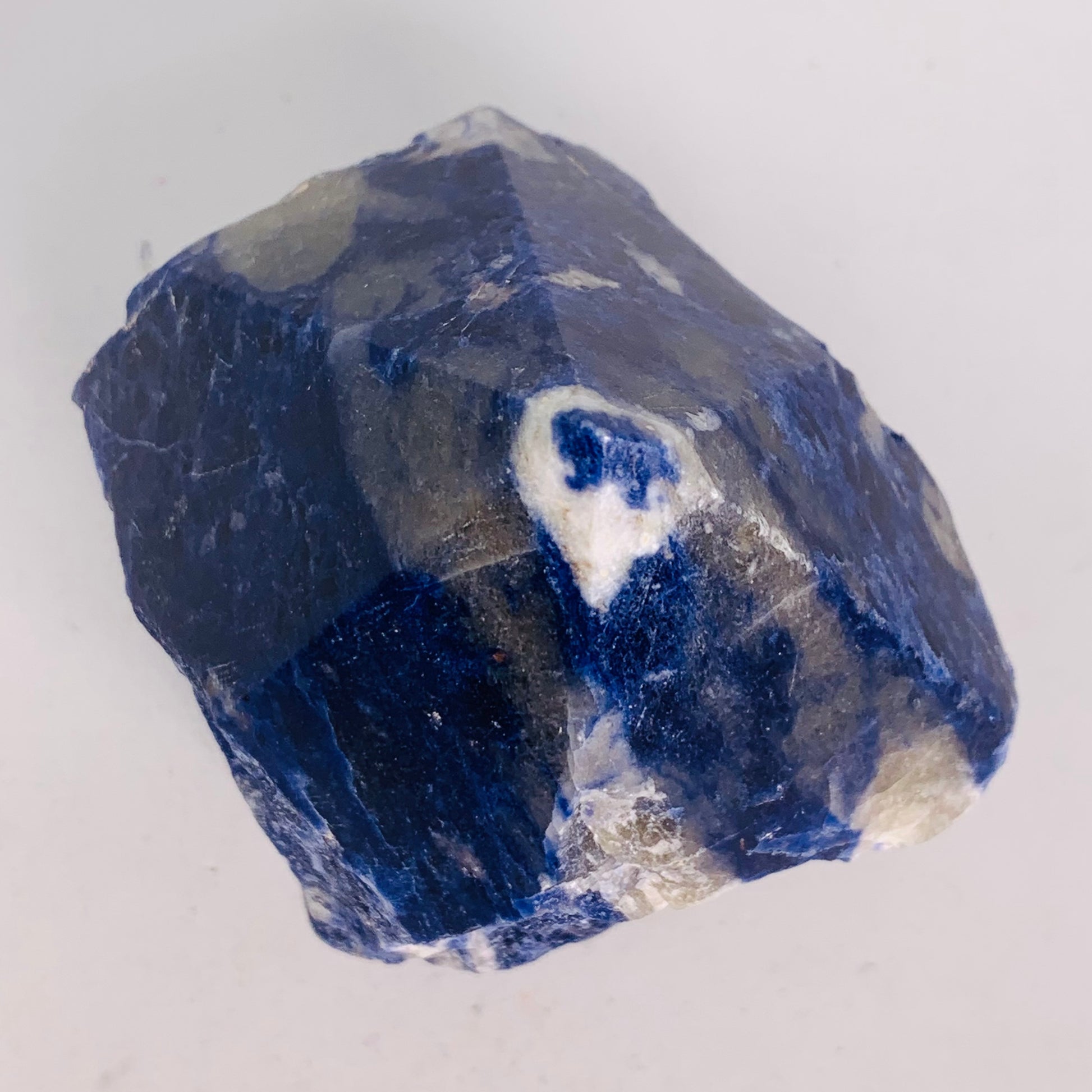 Sodalite Rough Base/Polished Point