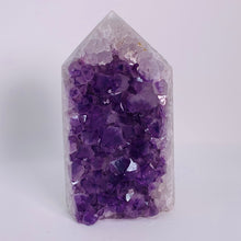 Load image into Gallery viewer, Amethyst Standing Cluster with Point
