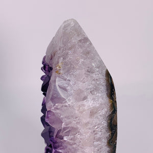 Amethyst Standing Cluster with Point