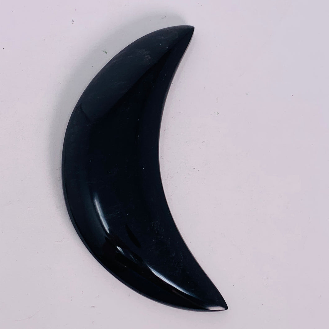 Silver Sheen Obsidian Moon
