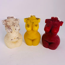 Load image into Gallery viewer, Beeswax Altar Candle - Body Love/Blooming
