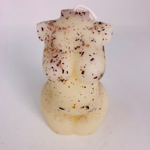 Beeswax Altar Candle - Body Love/Blooming