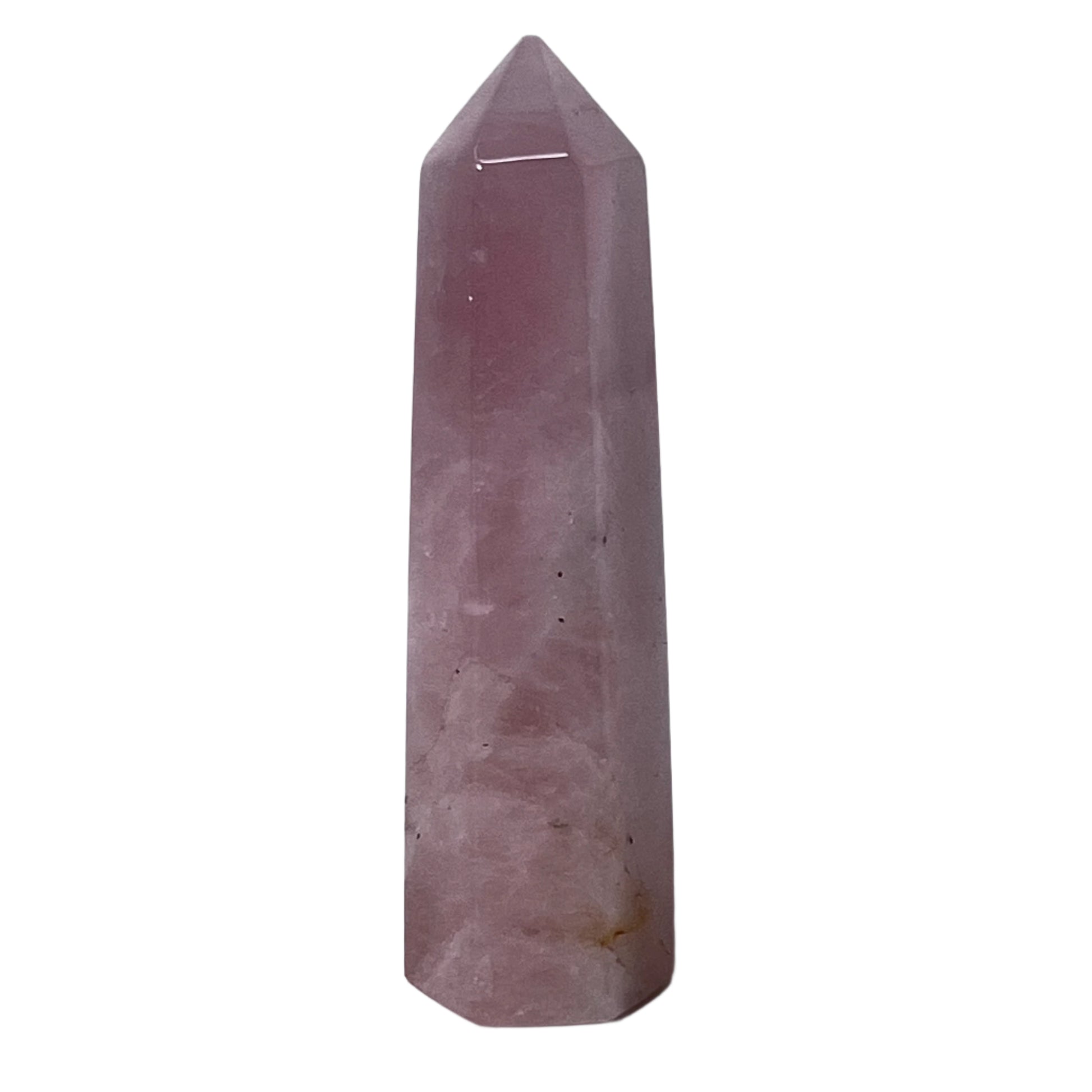 Rose Quartz Standing Point/Tower - $33