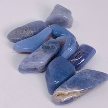 Load image into Gallery viewer, Blue Chalcedony - Tumbled
