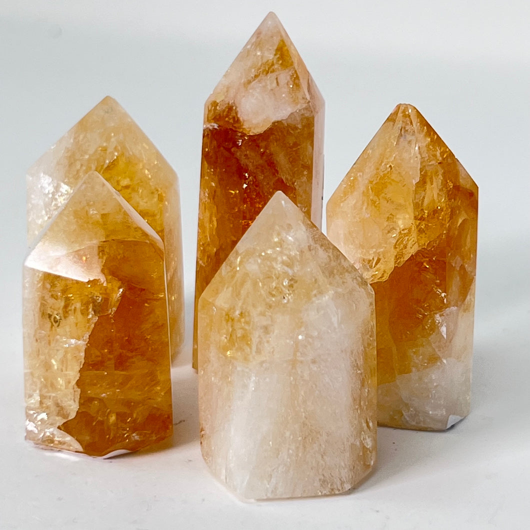 Citrine (Heated) Standing Point/Tower - Small