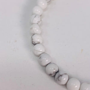Bracelet - Howlite 4mm