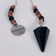 Load image into Gallery viewer, Pendulum - Black Tourmaline Protection
