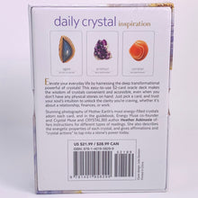 Load image into Gallery viewer, Daily Crystal Inspiration Oracle Deck
