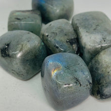 Load image into Gallery viewer, Labradorite Large/Square - Tumbled
