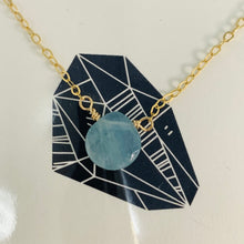 Load image into Gallery viewer, Aquamarine Necklace by Eleven Love
