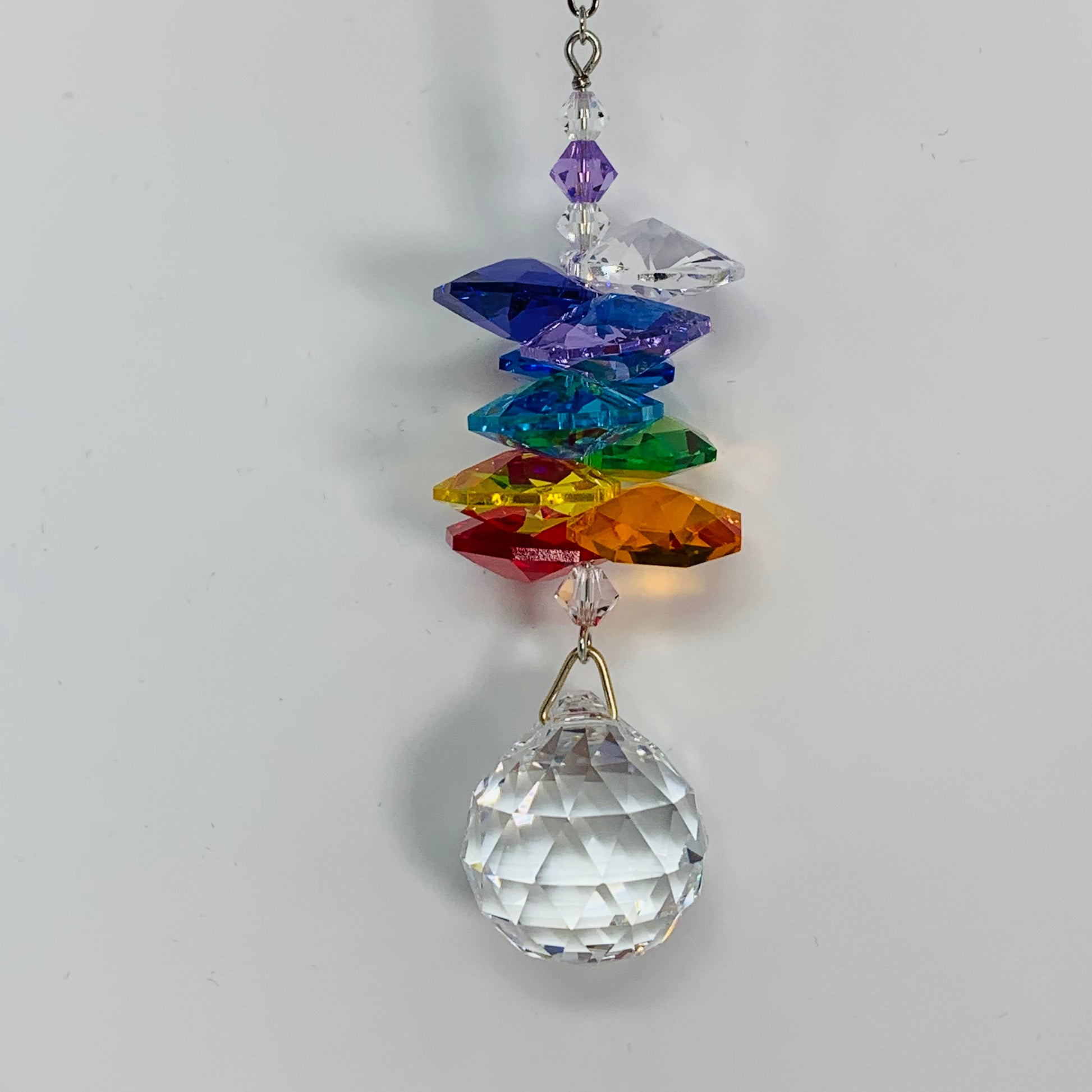 Crystal Cascade Ball Rainbow Maker (2 sizes)