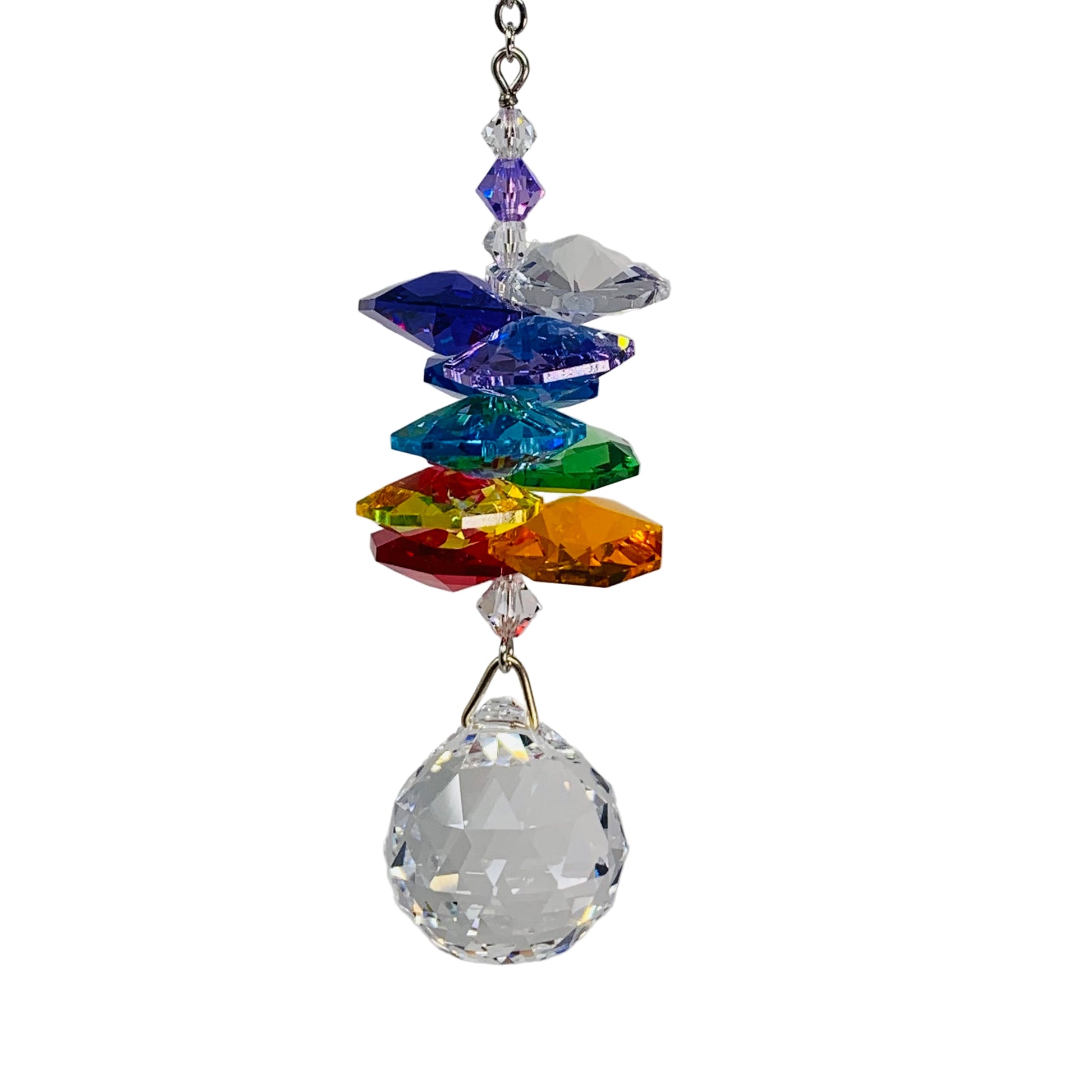 Crystal Cascade Ball Rainbow Maker (2 sizes)