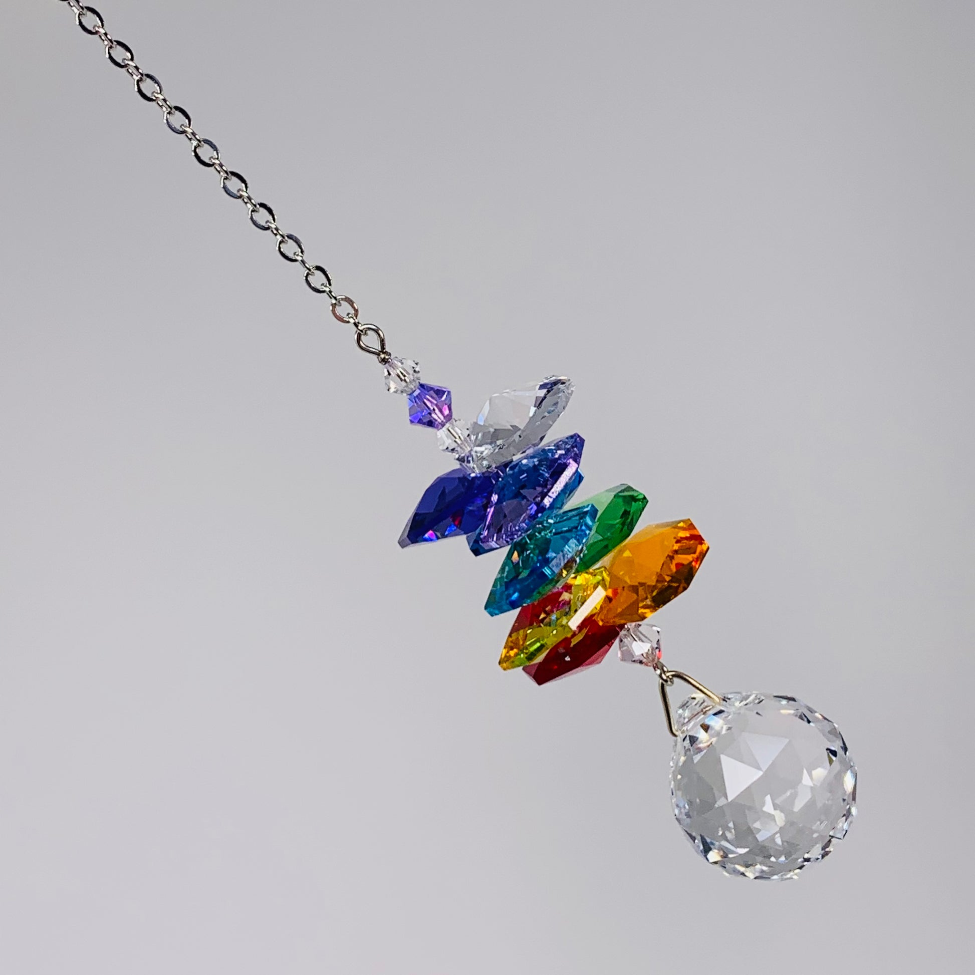 Crystal Cascade Ball Rainbow Maker (2 sizes)