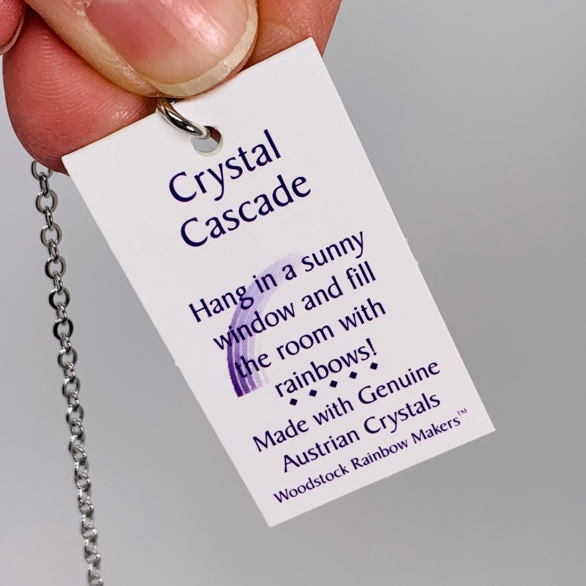 Crystal Cascade Ball Rainbow Maker (2 sizes)