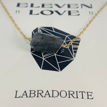 Load image into Gallery viewer, Labradorite Necklace by Eleven Love
