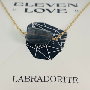 Labradorite Necklace by Eleven Love