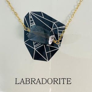 Labradorite Necklace by Eleven Love