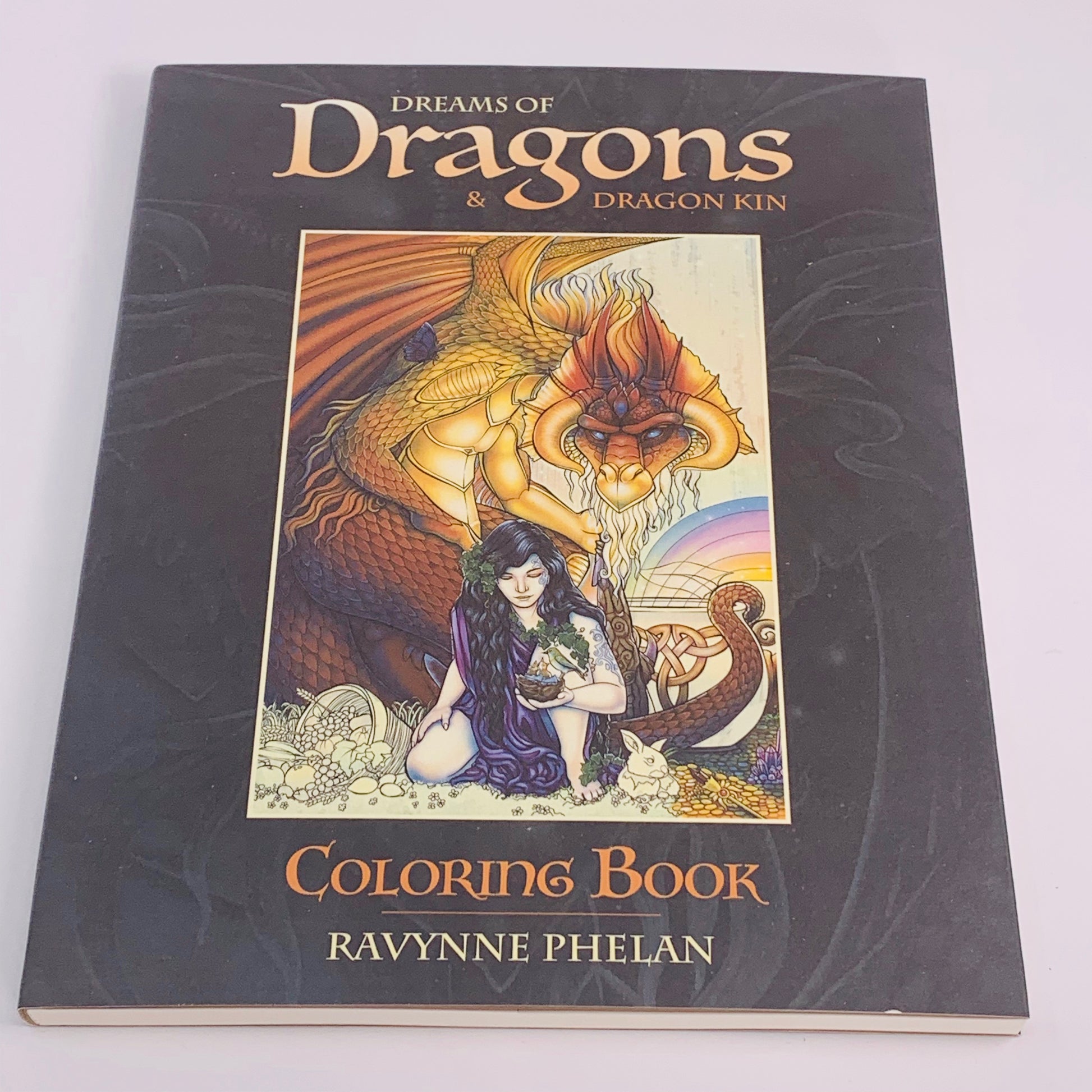 Dreams of Dragons & Dragon Kin Colouring Book