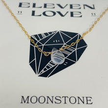 Load image into Gallery viewer, Moonstone Necklace by Eleven Love
