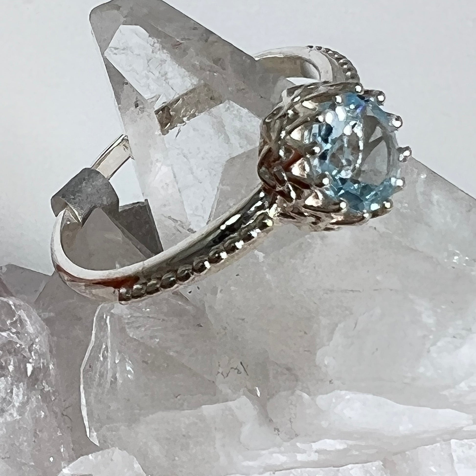 Ring - Blue Topaz - Size 11
