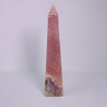 Load image into Gallery viewer, Rose Amethyst Tower 9&quot;
