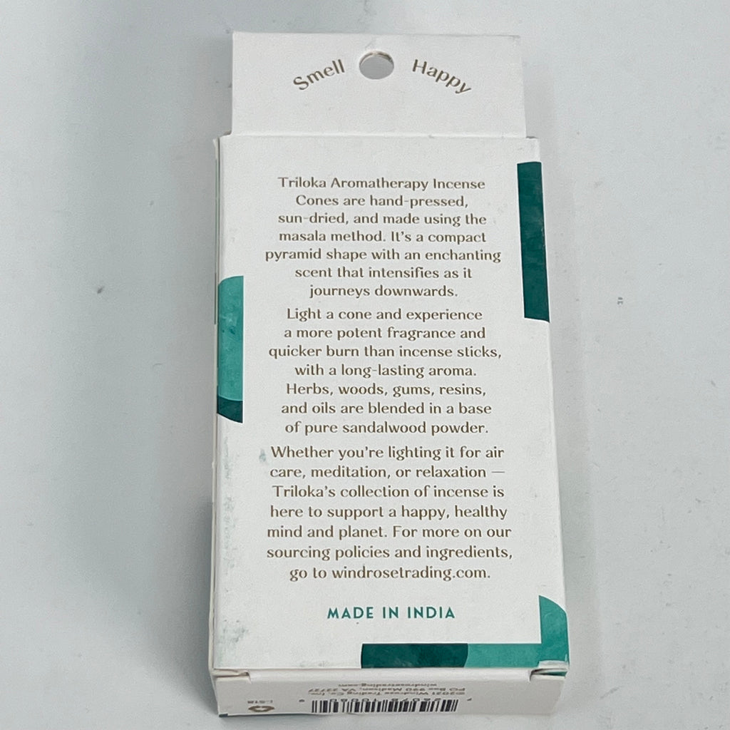 Triloka Incense Cones (5 options)
