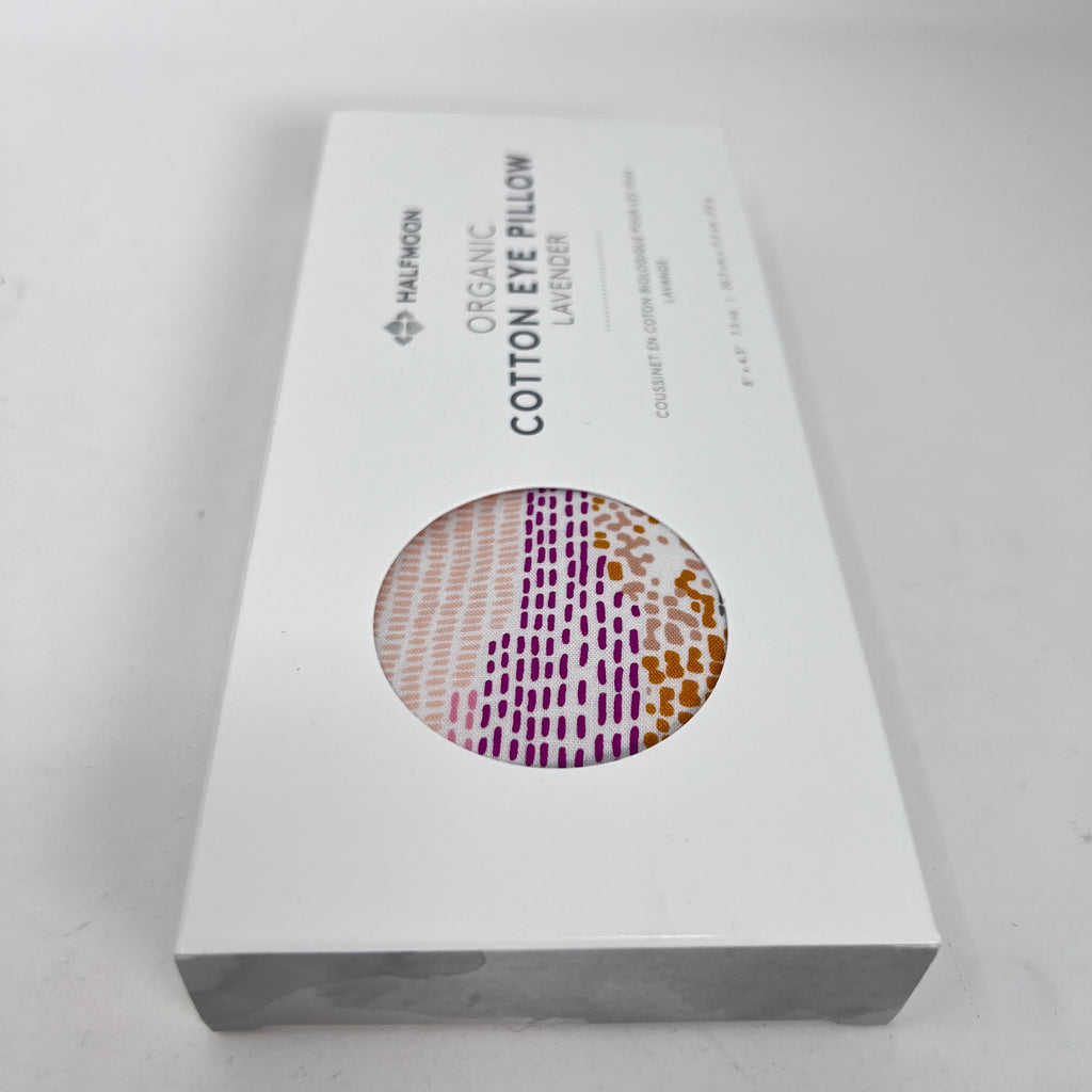 HALFMOON Organic Cotton Eye Pillow (Lavender)