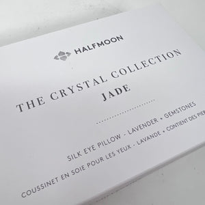 HALFMOON Crystal Collection Silk Eye Pillow (6 options)