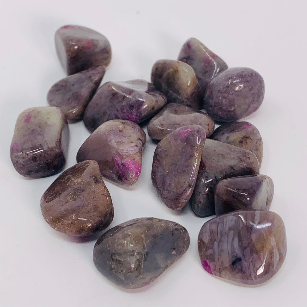 Ruby Moonstone (Dark) - Tumbled