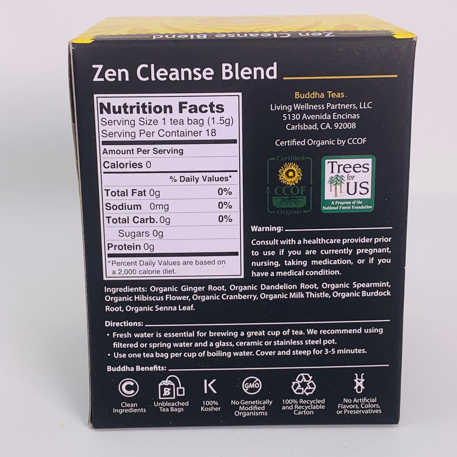 Zen Cleanse Blend Tea by Buddha Teas