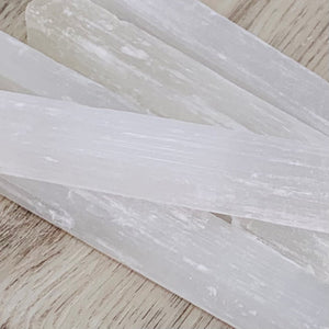 Selenite sticks (4") - $9