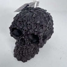 Load image into Gallery viewer, Beeswax Candle - Gathered Bones Skull
