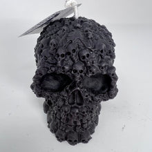 Load image into Gallery viewer, Beeswax Candle - Gathered Bones Skull
