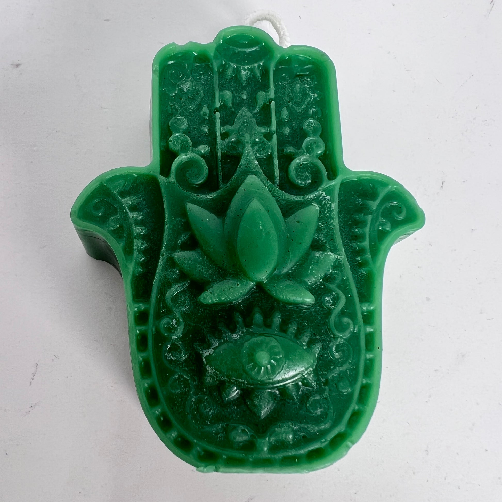 Beeswax Candle - Hamsa Healing Hand