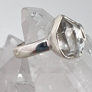 Ring - Herkimer Diamond - Size 5